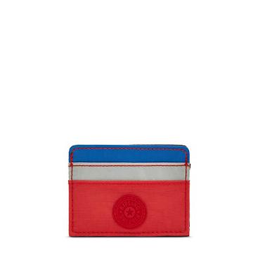 Plecaki Kipling Cardy Card Holder Niebieskie Czerwone | PL 1162YX